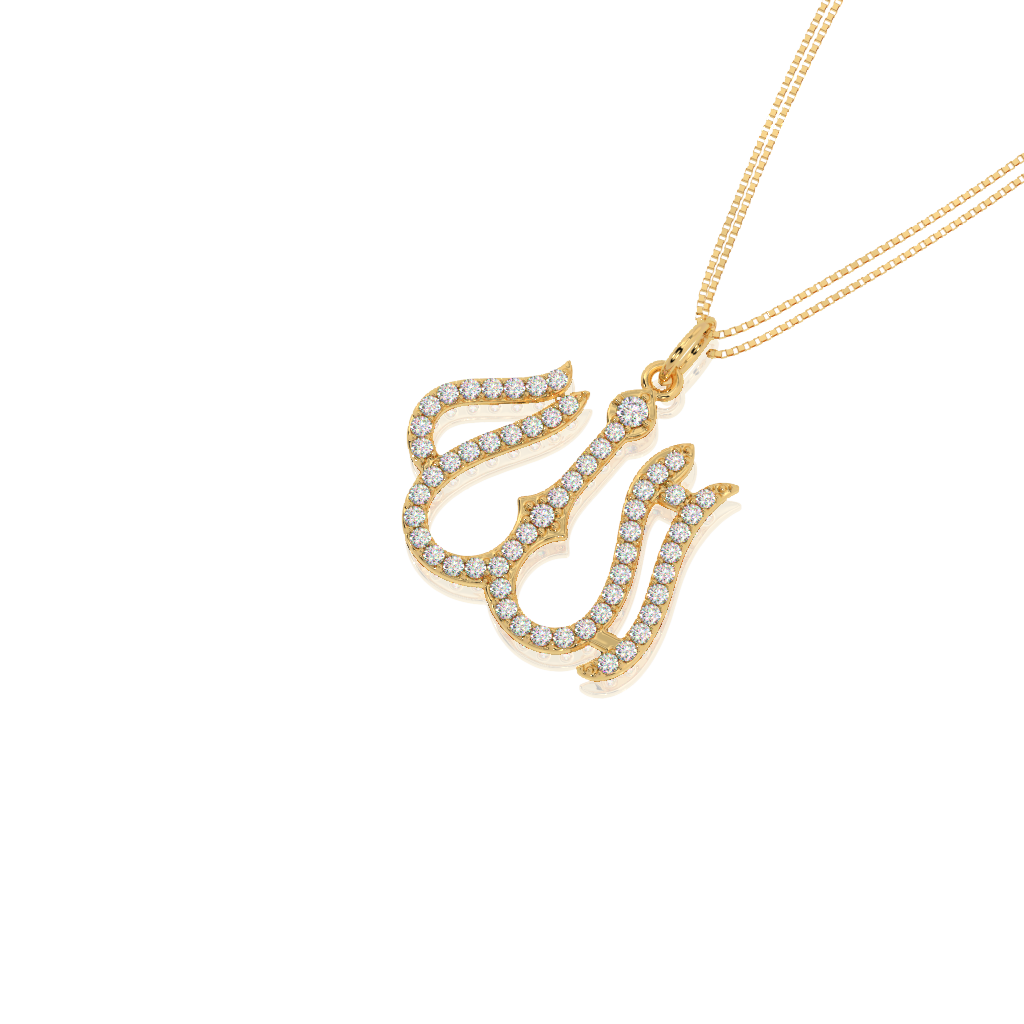diamond women's pendant