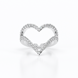 Eternal Love Diamond Heart Ring