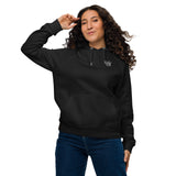 Crowned & Co Unisex eco raglan hoodie